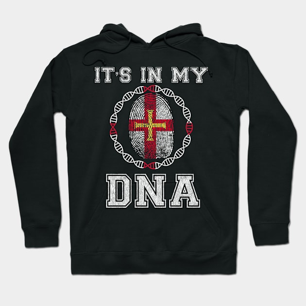 Guernsey  It's In My DNA - Gift for Channel Islander From Guernsey Hoodie by Country Flags